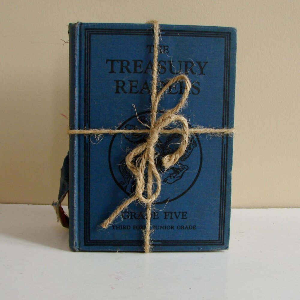 Vintage Books Student Teacher Books The Treasury Readers Bundle of 3 1930s 1940s